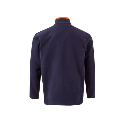 VL GERAS. Two-tone fleece jacket (220g/m²) in polyester (100%)