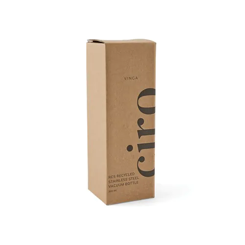 Bottiglia termica VINGA Ciro in rAcciaio RCS 300ml Bottiglia termica VINGA Ciro in rAcciaio RCS 300ml