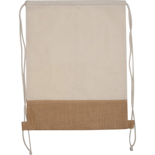 Gymbag with jute bottom Gymbag with jute bottom
