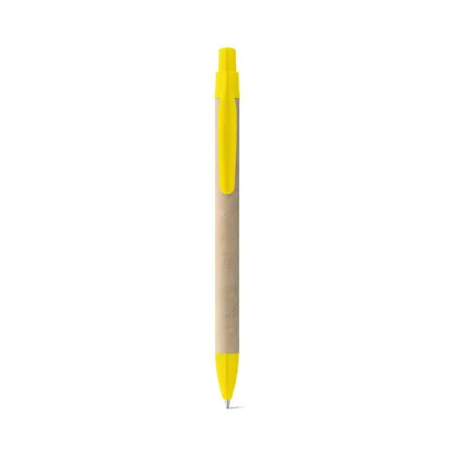 REMI. Stylo en papier kraft avec clip REMI. Stylo en papier kraft avec clip