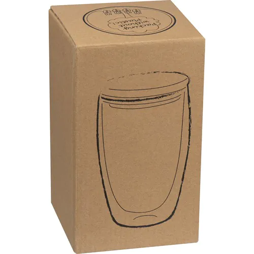 Dubbelwandig glas met inhoud 500 ml Dubbelwandig glas met inhoud 500 ml