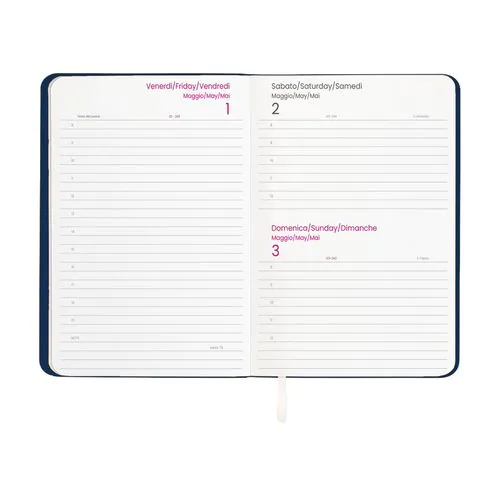 2026 daily planner with soft cover in thermo-reactive PU 2026 daily planner with soft cover in thermo-reactive PU
