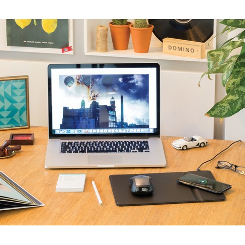 Tapis de souris avec chargeur à induction 5W Tapis de souris avec chargeur à induction 5W