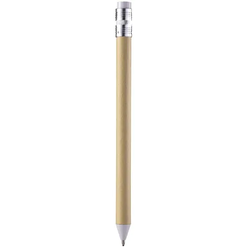 BALLPOINT PEN MADE OF PLASTIC AND RECYCLED CARDBOARD