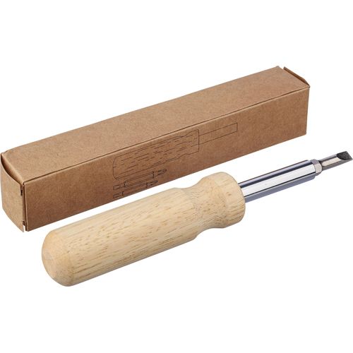 Rubberwood screwdriver set Leni Rubberwood screwdriver set Leni