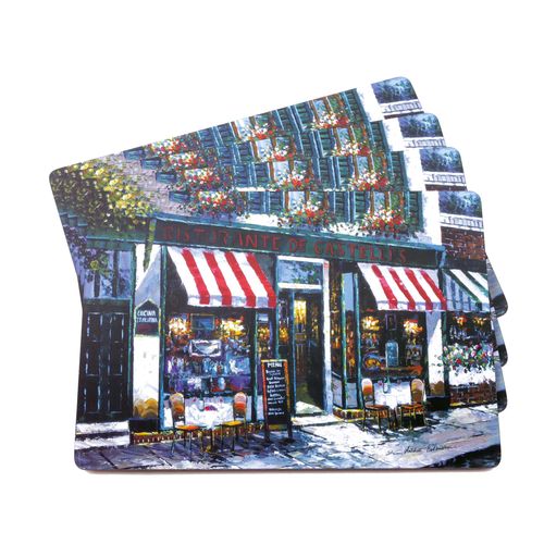 Cork Back Melamine Placemat - Rectangular (242x191mm) Cork Back Melamine Placemat - Rectangular (242x191mm)