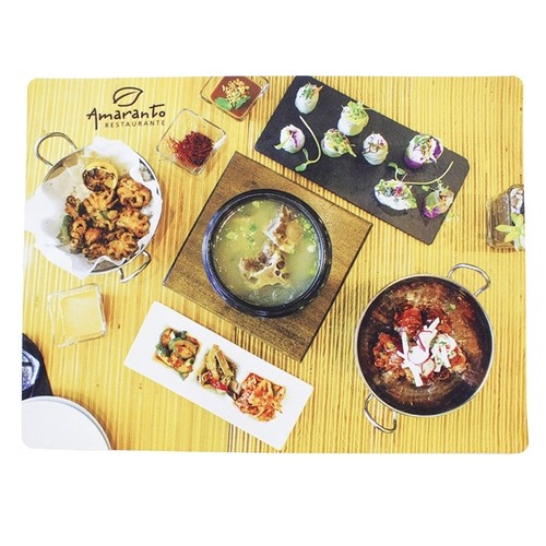 PLACE DE TABLE EN RPET PERSONNALISABLE