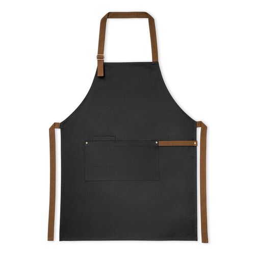 VESPER. 100% cotton canvas apron (300 g/m²) with metal details