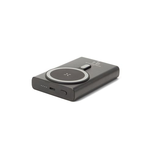 WRIGHT 10. Magnetic power bank with super-fast charging in recycled aluminum and recycled ABS 10'000 mAh WRIGHT 10. Magnetic power bank with super-fast charging in recycled aluminum and recycled ABS 10'000 mAh