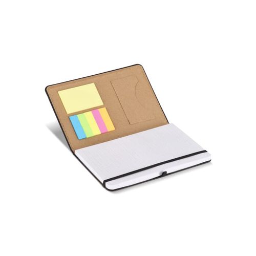 Notebook Olmo Hard Cover PU A5 with Sticky Notes Notebook Olmo Hard Cover PU A5 with Sticky Notes