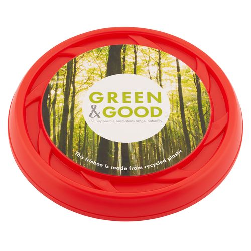 Frisbee with Digital Print - recycled