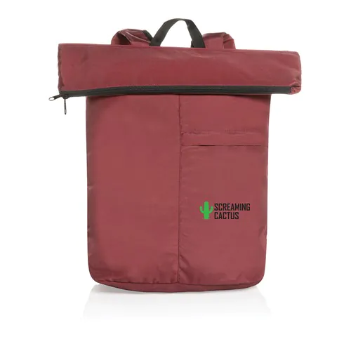Dillon AWARE™ RPET lightweight foldable backpack Dillon AWARE™ RPET lightweight foldable backpack