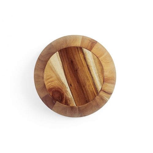 SAGE. Round acacia wood salad bowl