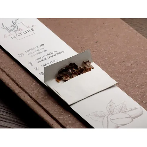 Cahier de café recyclé