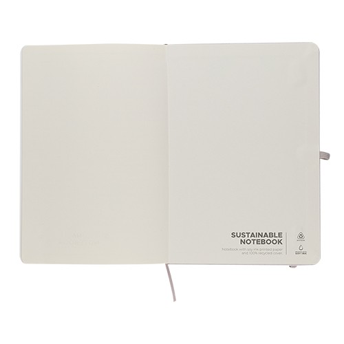 Cahier à couverture rigide, fabriqué à partir du r Clerodendro