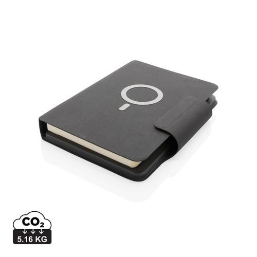 Libreta Artic magnética A5 con carga inalámbrica 10W Libreta Artic magnética A5 con carga inalámbrica 10W
