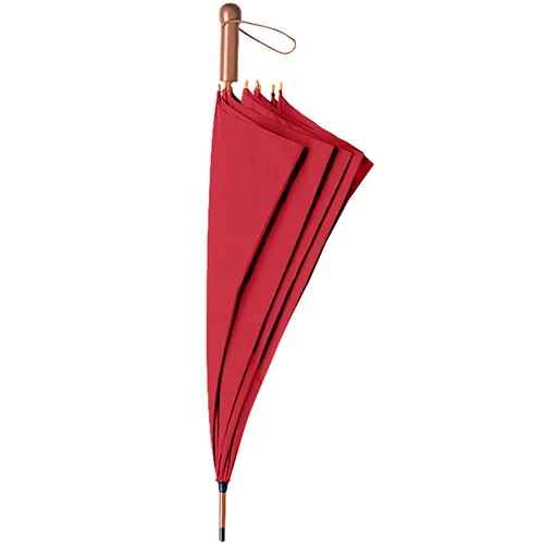 OMBRELLO AUTOMATICO 27" IN LEGNO E NYLON 190T