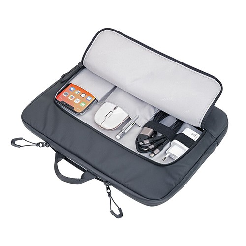 Laptop sleeve TROIKA BLACK BUSINESS CARRY 2 Laptop sleeve TROIKA BLACK BUSINESS CARRY 2