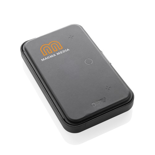 Swiss Peak RCS recycled travel case with 3 in 1 charger Swiss Peak RCS recycled travel case with 3 in 1 charger