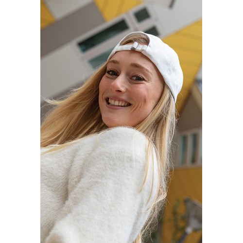 Casquette 5 panneaux en coton recyclé 280gr IMPACT