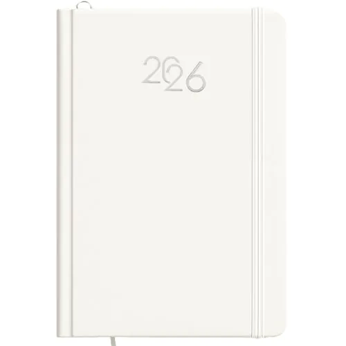 Agenda hebdomadaire 2026, couverture rigide en carton laminé Agenda hebdomadaire 2026, couverture rigide en carton laminé