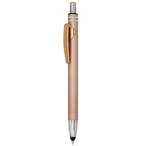 ROSE GOLD ALUMINIUM PEN WITH TOUCH