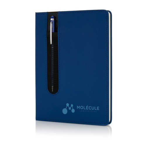 Libreta A5 PU básica con bolígrafo táctil Libreta A5 PU básica con bolígrafo táctil