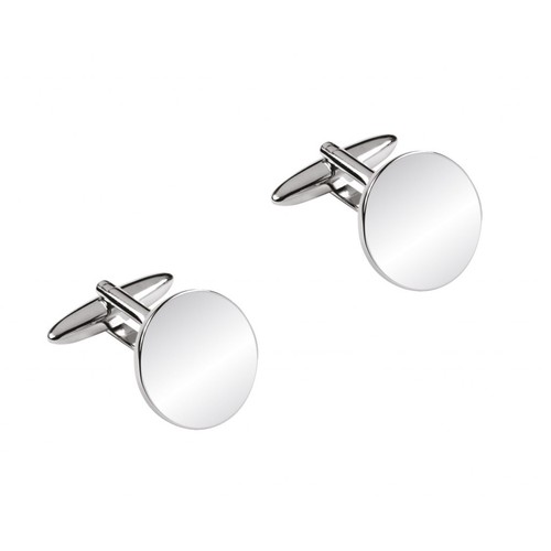 ROUND CUFFLINKS 17 x 2.3 mm -NO BOX