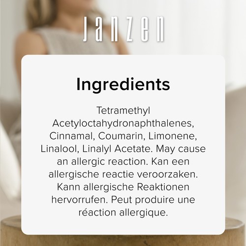 JANZEN Scented Candle Black 22 JANZEN Scented Candle Black 22