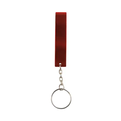 Aluminium key ring with bottle opener Aluminium key ring with bottle opener