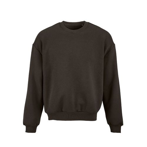 Sudadera oversize Whitehaven. Algodón orgánico, rCotton y rPET. Fabricada en Portugal