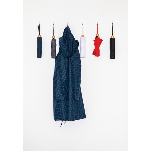 20.5" Impact AWARE™ RPET 190T pongee bamboe miniparaplu 20.5" Impact AWARE™ RPET 190T pongee bamboe miniparaplu