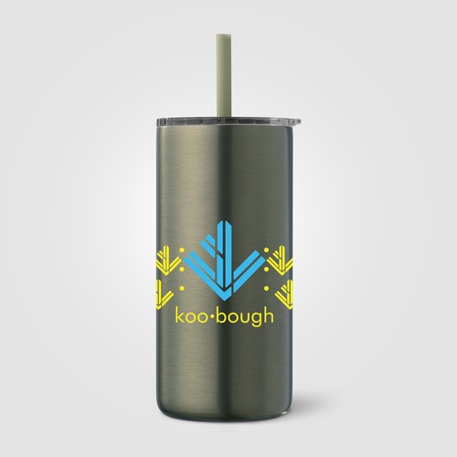 Borealis Recycled Stainless Steel Straw Tumbler - 475 ml Borealis Recycled Stainless Steel Straw Tumbler - 475 ml
