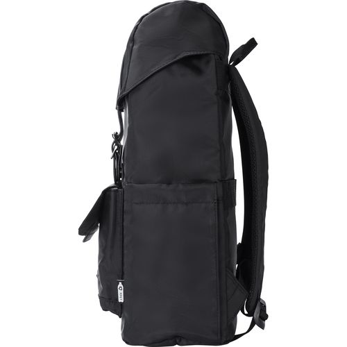 Sac à dos avec rabat en polyester rPET Marlowe