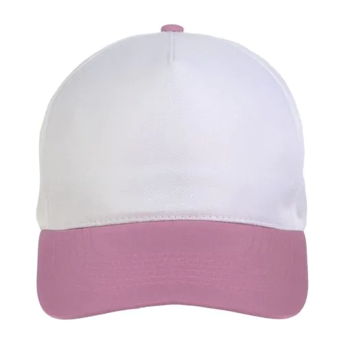 Polyester 5-panel cap with adjustable velcro strap Polyester 5-panel cap with adjustable velcro strap