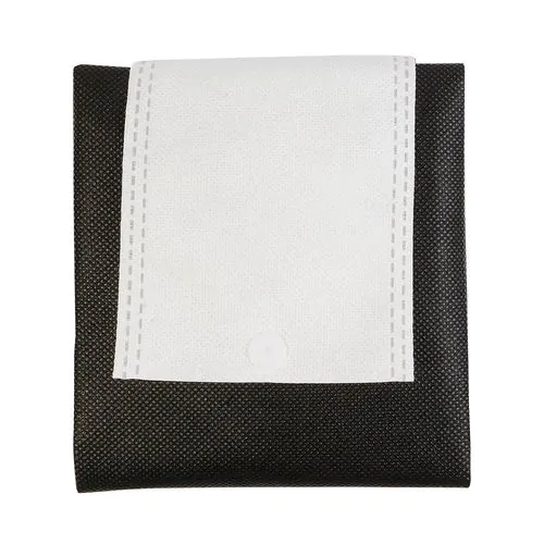 Shopper plegable en TNT 80g / m2 termosellada, asas cortas