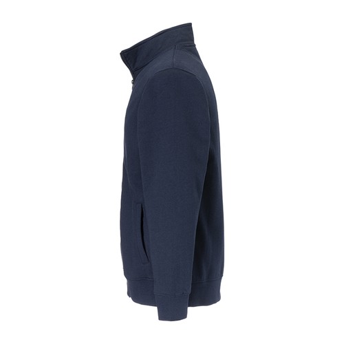 Unisex zipper sweatshirt made of 100% regenerated 280 g/m2 fabric Unisex zipper sweatshirt made of 100% regenerated 280 g/m2 fabric