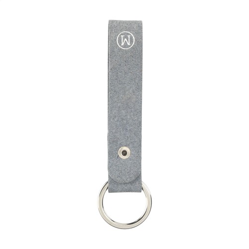 Recycled Denim Textile Keyring Recycled Denim Textile Keyring