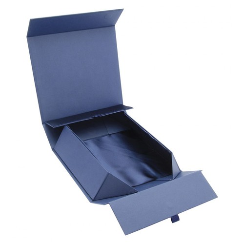 Blaue Faltschachtel 200 x 150 x 60 mm