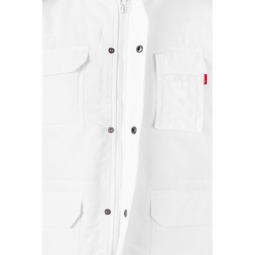 VL MEFITIS. Multi-pocket padded vest (220g/m²), in polyester (100%)
