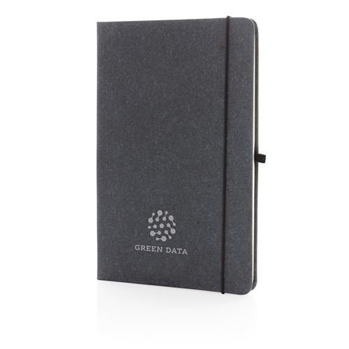 A5 Hardcover Notizbuch aus GRS recyceltem PU A5 Hardcover Notizbuch aus GRS recyceltem PU