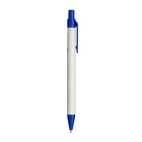 Stylo à bille en papier recyclé avec détails en PLA coloré Stylo à bille en papier recyclé avec détails en PLA coloré