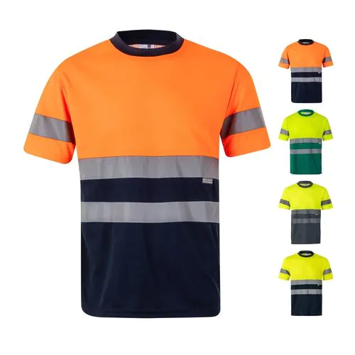 VL BRAHMA. T-shirt tecnica bicolore bird-eye (140g/m²), in poliestere (100%)