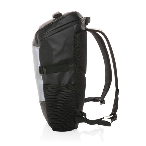 PU high visibility easy access 15.6" laptop backpack PU high visibility easy access 15.6" laptop backpack