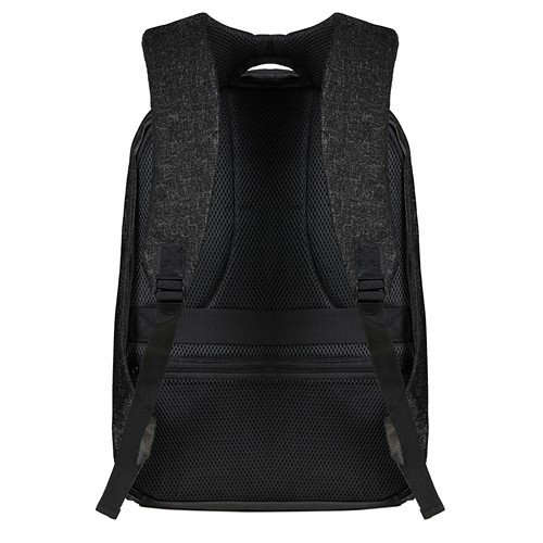 300D POLYESTER ANTI-THEFT RUCKSACK WITH USB CHARGE PORT