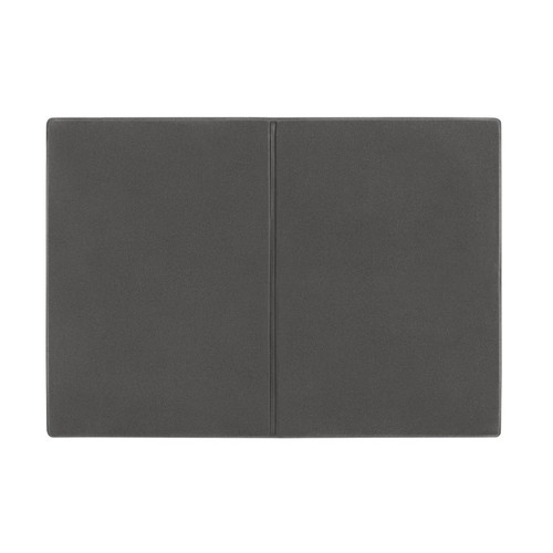 CreativDesign® ID card pocket "2-fold" velor gray new