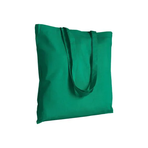 Shopper in cotone, manici lunghi