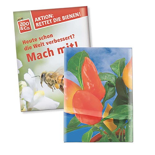 Zaadzakjes standaard papier - Papier recyclen - Paprika Zaadzakjes standaard papier - Papier recyclen - Paprika