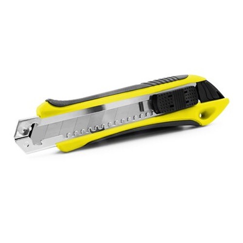 Cutter with safety mechanism, spare blades included | Sutton