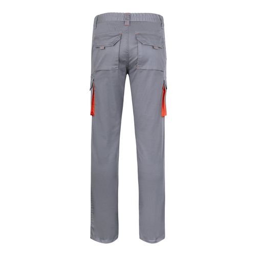 VL FIDES. Two-tone, multi-pocket stretch trousers (240g/m²), in cotton (46%), EME (38%) and polyester (16%) VL FIDES. Two-tone, multi-pocket stretch trousers (240g/m²), in cotton (46%), EME (38%) and polyester (16%)